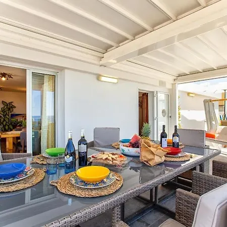 Attico Mir El Mar Con Spettacolare Terrazza Panoramica Vista Mare شقة