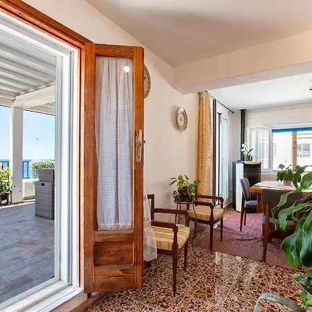 Attico Mir El Mar Con Spettacolare Terrazza Panoramica Vista Mare Альгеро