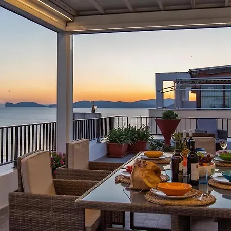 شقة Attico Mir El Mar Con Spettacolare Terrazza Panoramica Vista Mare ألغيرو