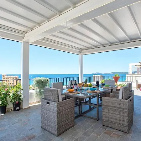 Attico Mir El Mar Con Spettacolare Terrazza Panoramica Vista Mare Апартаменты *