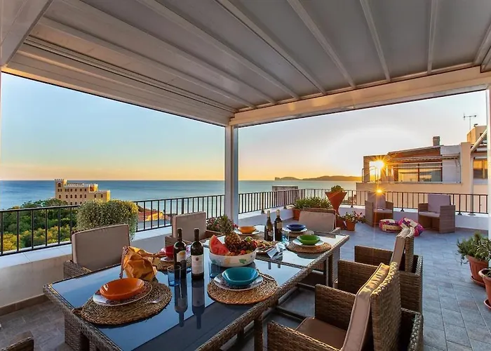 Attico Mir El Mar Con Spettacolare Terrazza Panoramica Vista Mare