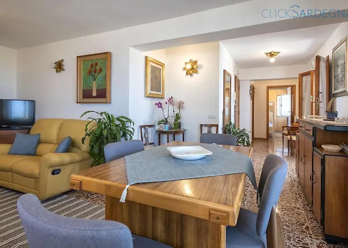 Attico Mir El Mar Con Spettacolare Terrazza Panoramica Vista Mare Апартаменты Альгеро