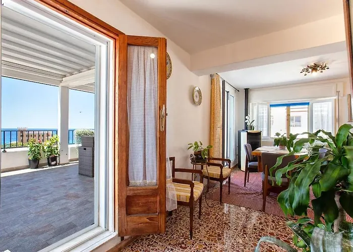 Attico Mir El Mar Con Spettacolare Terrazza Panoramica Vista Mare Альгеро