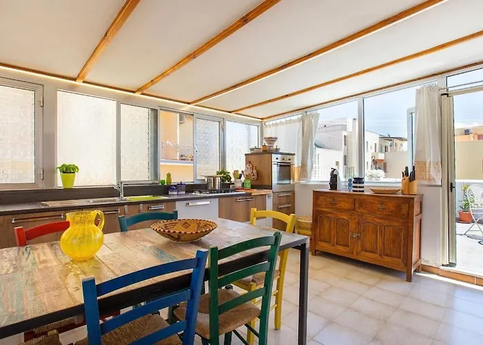 Attico Mir El Mar Con Spettacolare Terrazza Panoramica Vista Mare * Альгеро